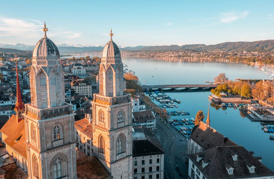 Grossmünster Church, Zurich, Switzerland